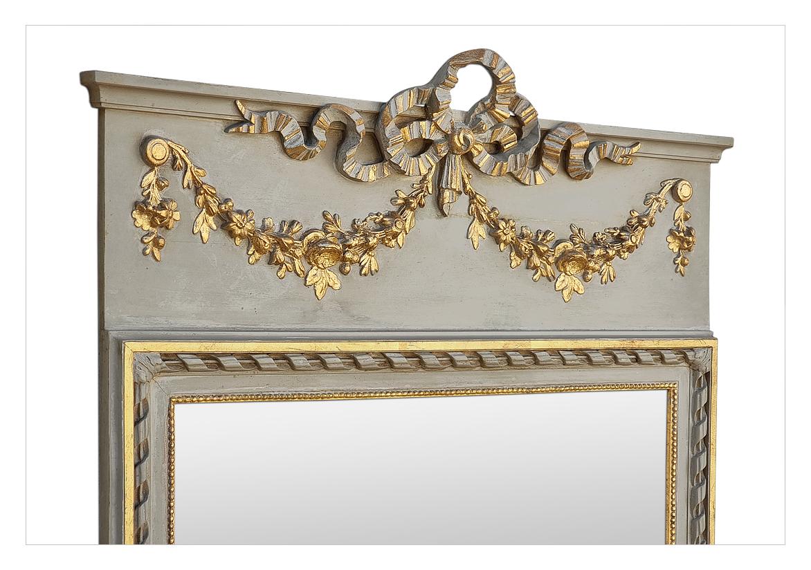 Miroir Trumeau, style Louis XVI, circa 1920 Bon état - En vente à Paris, FR