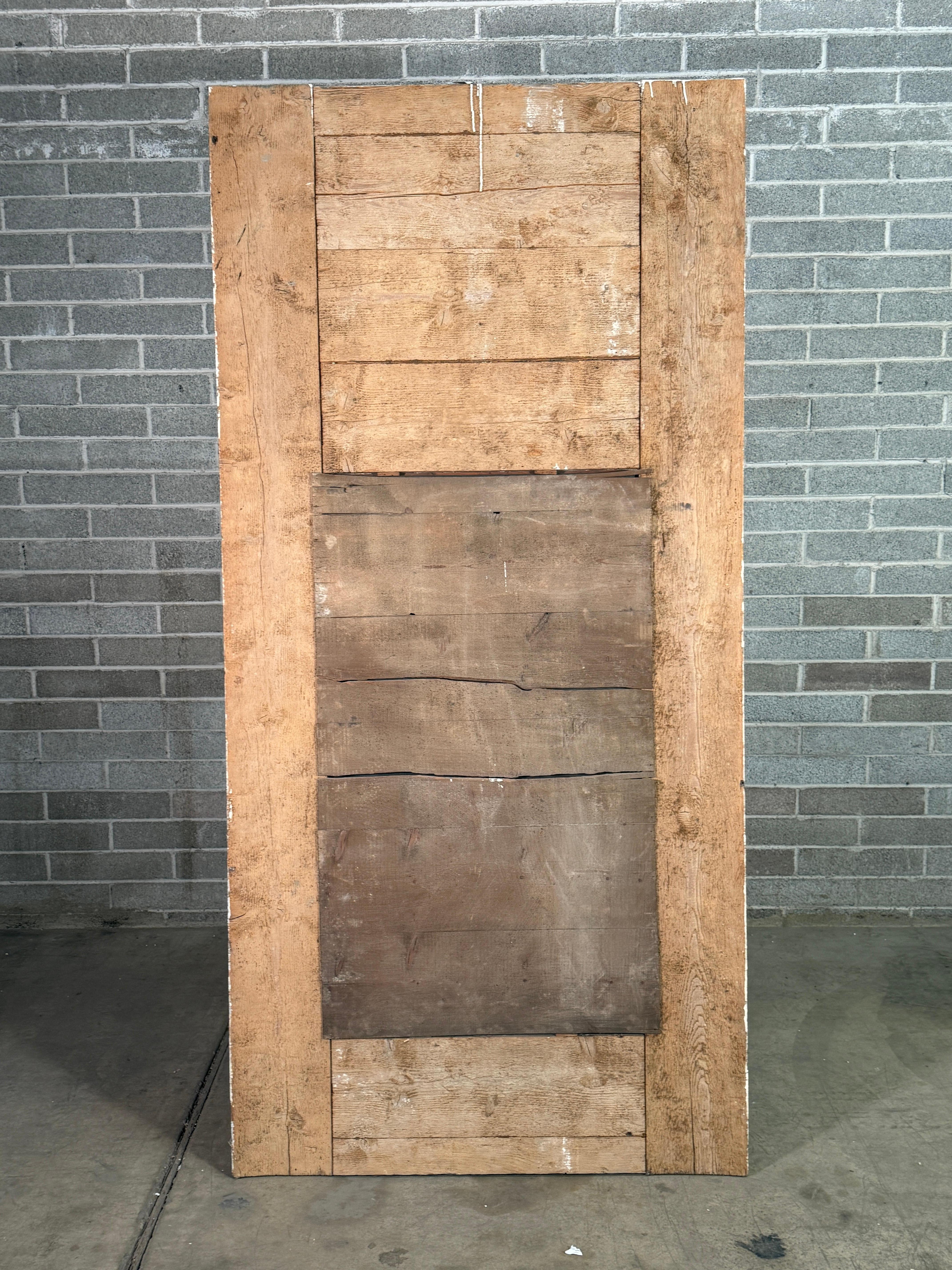 French Trumeau Panel - Painted with Water Gilding In Good Condition For Sale In Scottsdale, AZ
