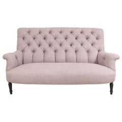 French Tufted Settee