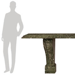 French Turn Of The Century Louis XVI St. Vert De Patricia Marble Console