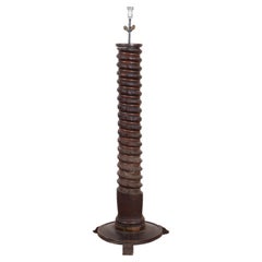 French Twisted Floor Lamp