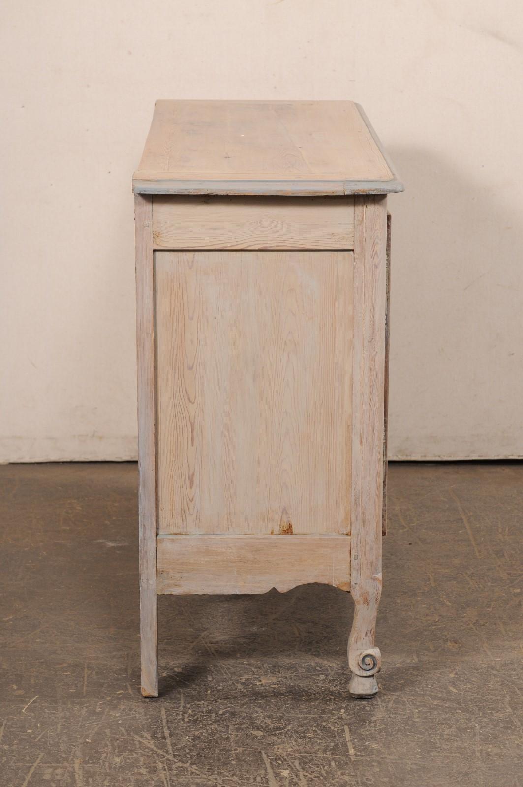 XIX secolo Mobile buffet francese a due porte in legno dipinto, XIX sec. in vendita