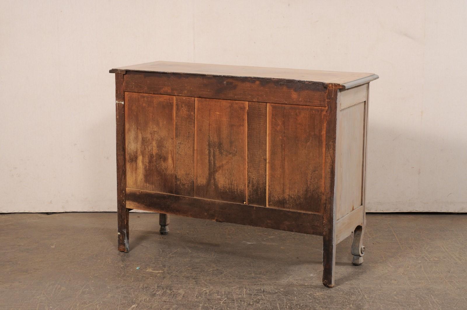 Legno Mobile buffet francese a due porte in legno dipinto, XIX sec. in vendita