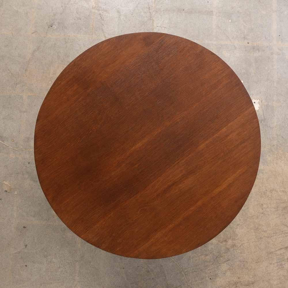 Table à deux étages en chêne français en vente 4