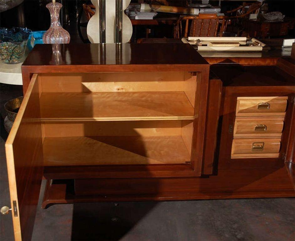 French Two-Tone Art Deco Buffet, c. 1930's For Sale 3
