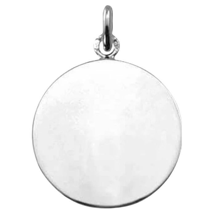 French United Medal White Gold For Sale