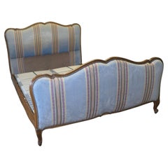French Upholstered Double Bed