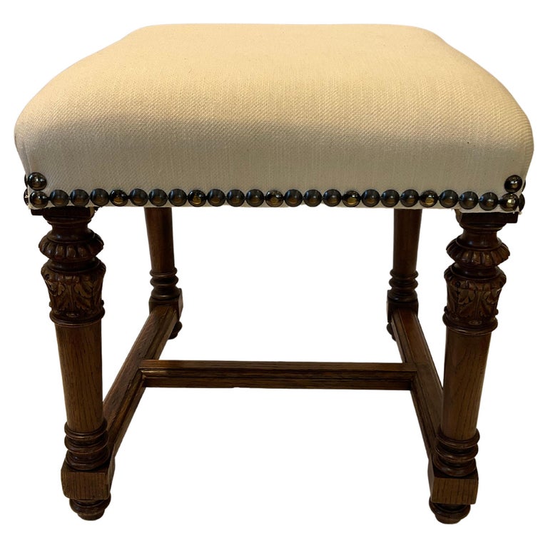 French Upholstered Stools 220 For Sale at 1stDibs
