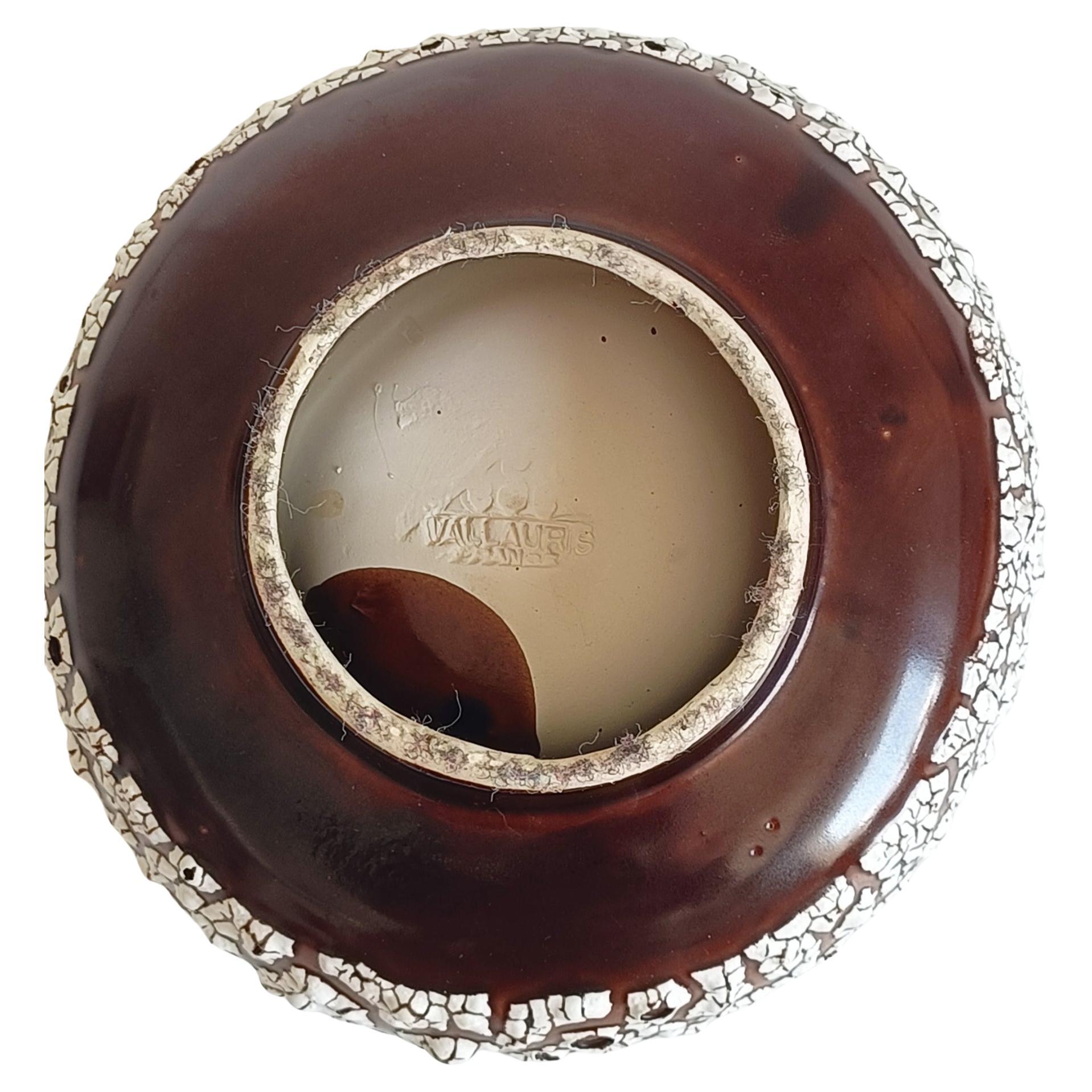 French Vallauris Fat Lava Decor Biomorphic Ceramic Ashtray Vide-Poche, 1950s 6
