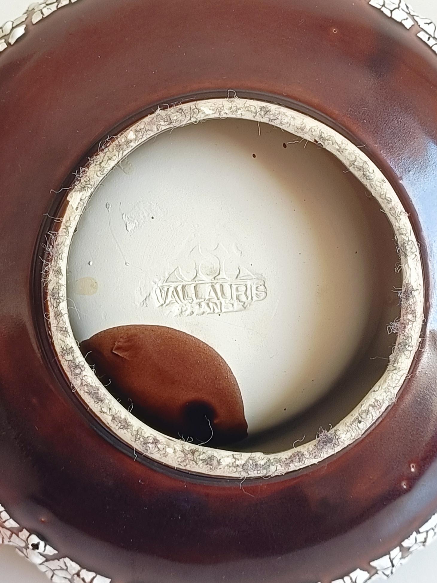 French Vallauris Fat Lava Decor Biomorphic Ceramic Ashtray Vide-Poche, 1950s 7