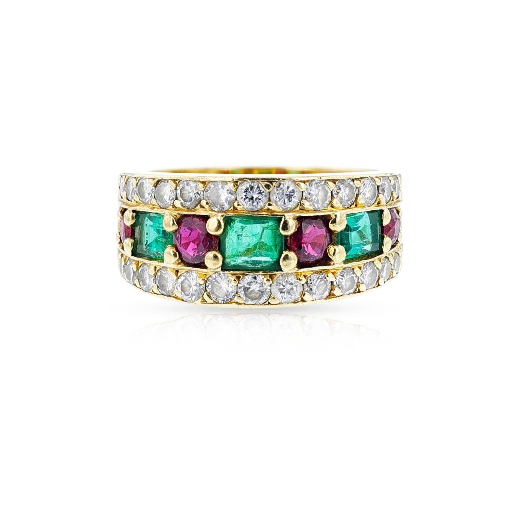 emerald ring van cleef