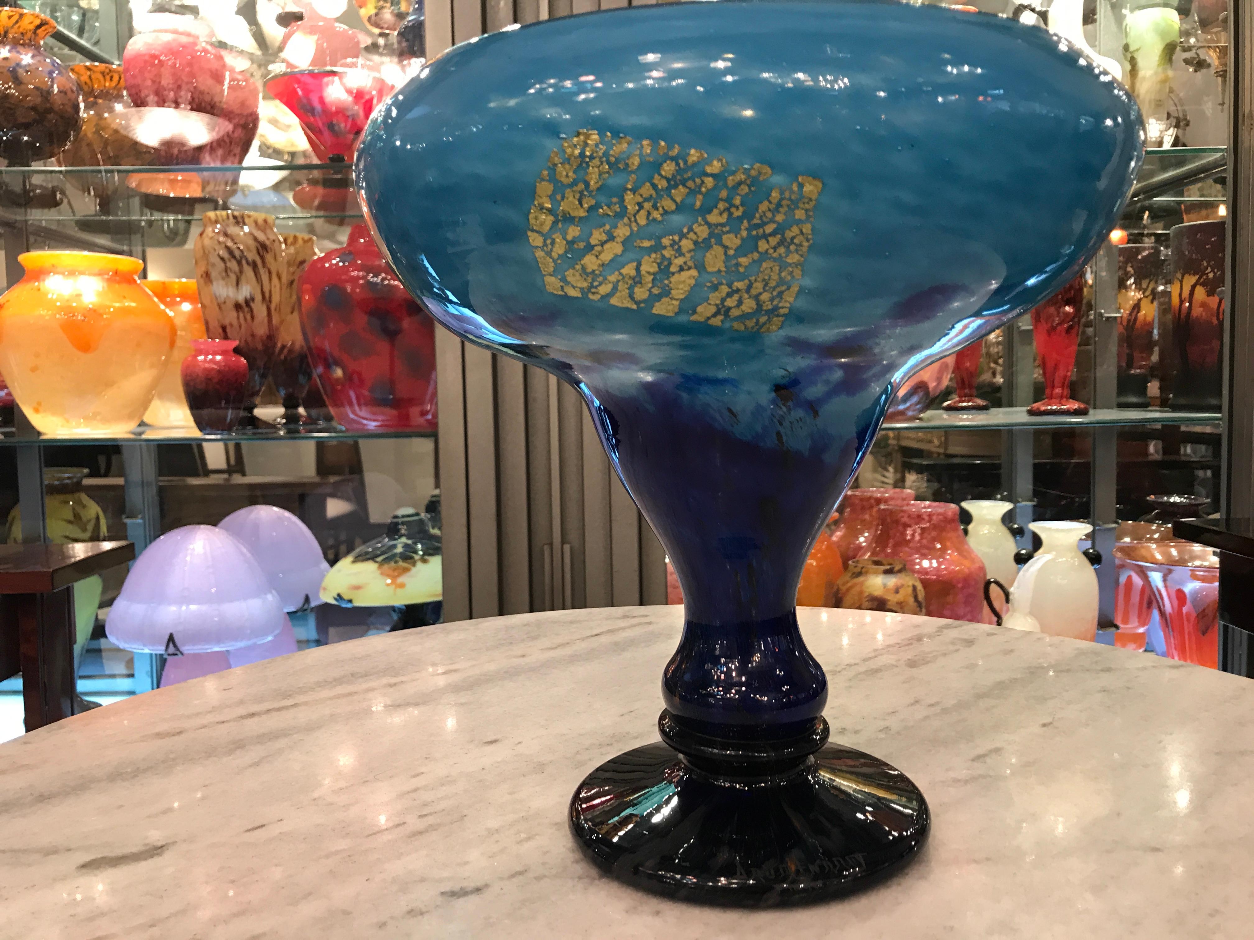  French Vase, Sign: Daum Nancy, 1924 In Good Condition For Sale In Ciudad Autónoma Buenos Aires, C