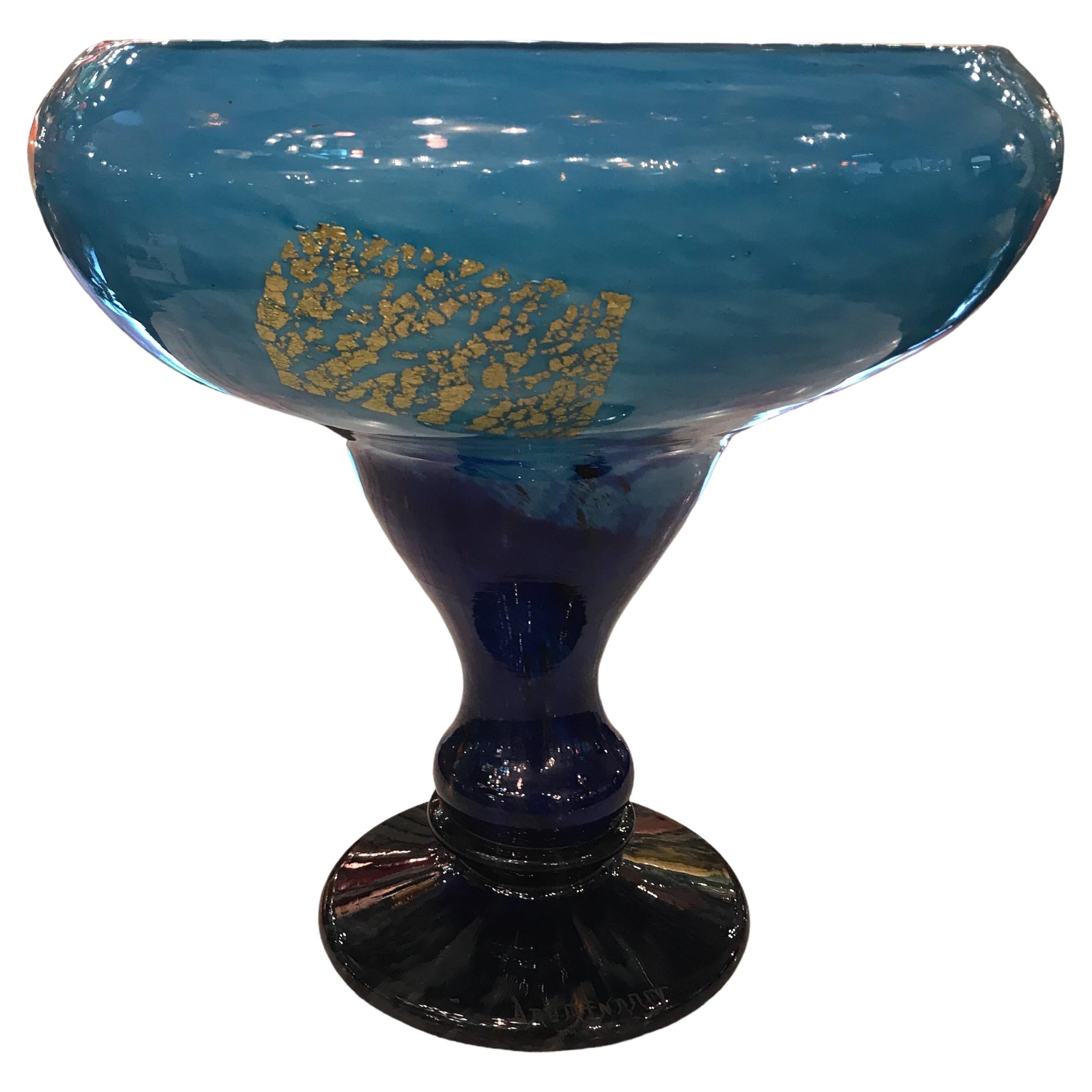  French Vase, Sign: Daum Nancy, 1924 For Sale