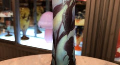 French Vase, Sign: Gallé, Style: Jugendstil, Art Nouveau, Liberty