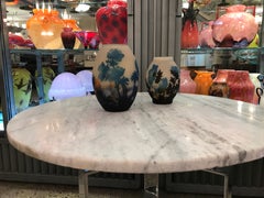 French Vase, Sign: Muller Freres Luneville, Jugendstil, Art Nouveau, liberty