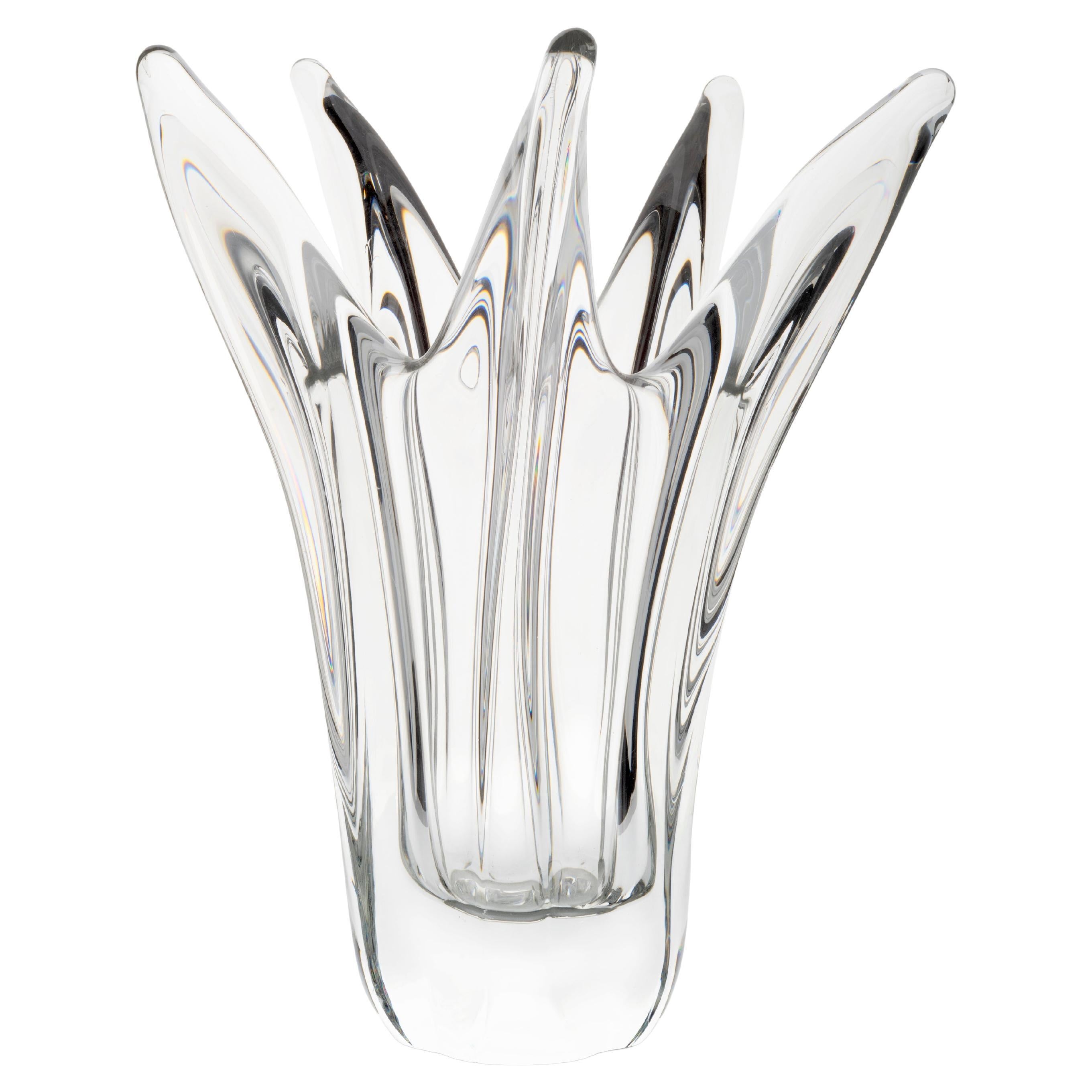 Vase français signé Daum France, années 1950 sur 1stDibs | signature daum  ancien, signature daum cristal
