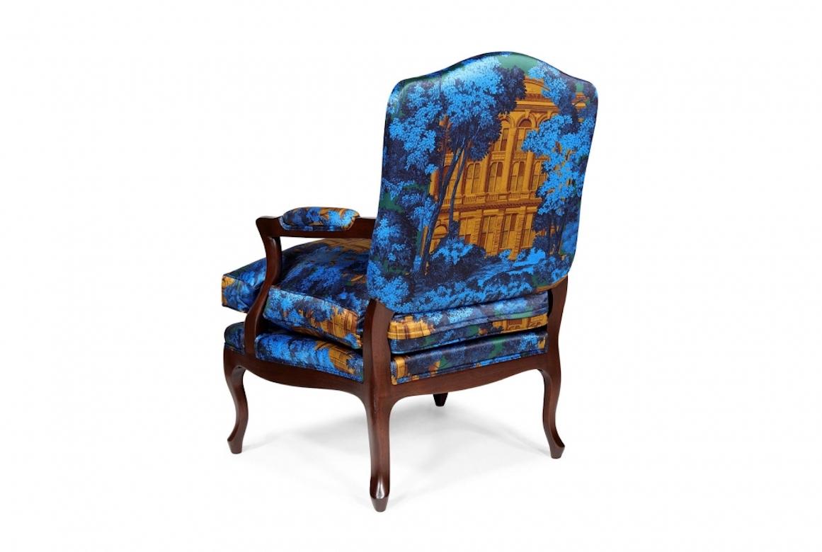 French Venice Fauteuil Louis XV Armchair, 20th Century For Sale 6