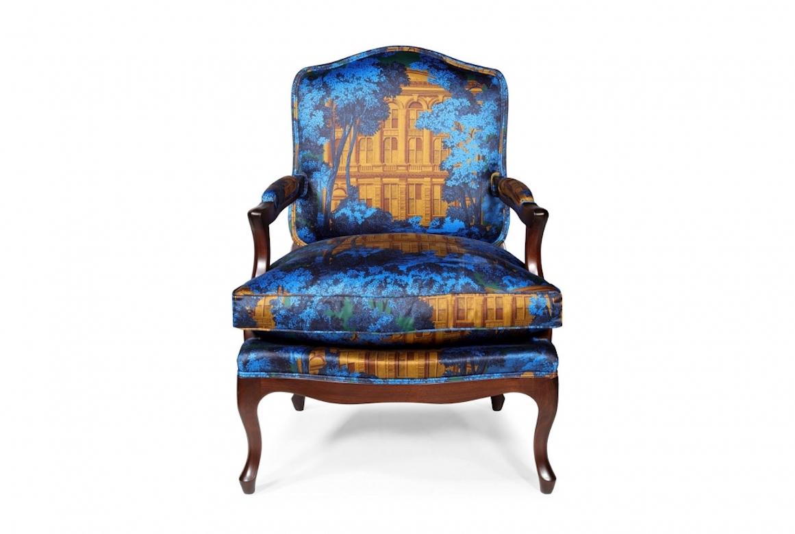 French Venice Fauteuil Louis XV Armchair, 20th Century For Sale 5