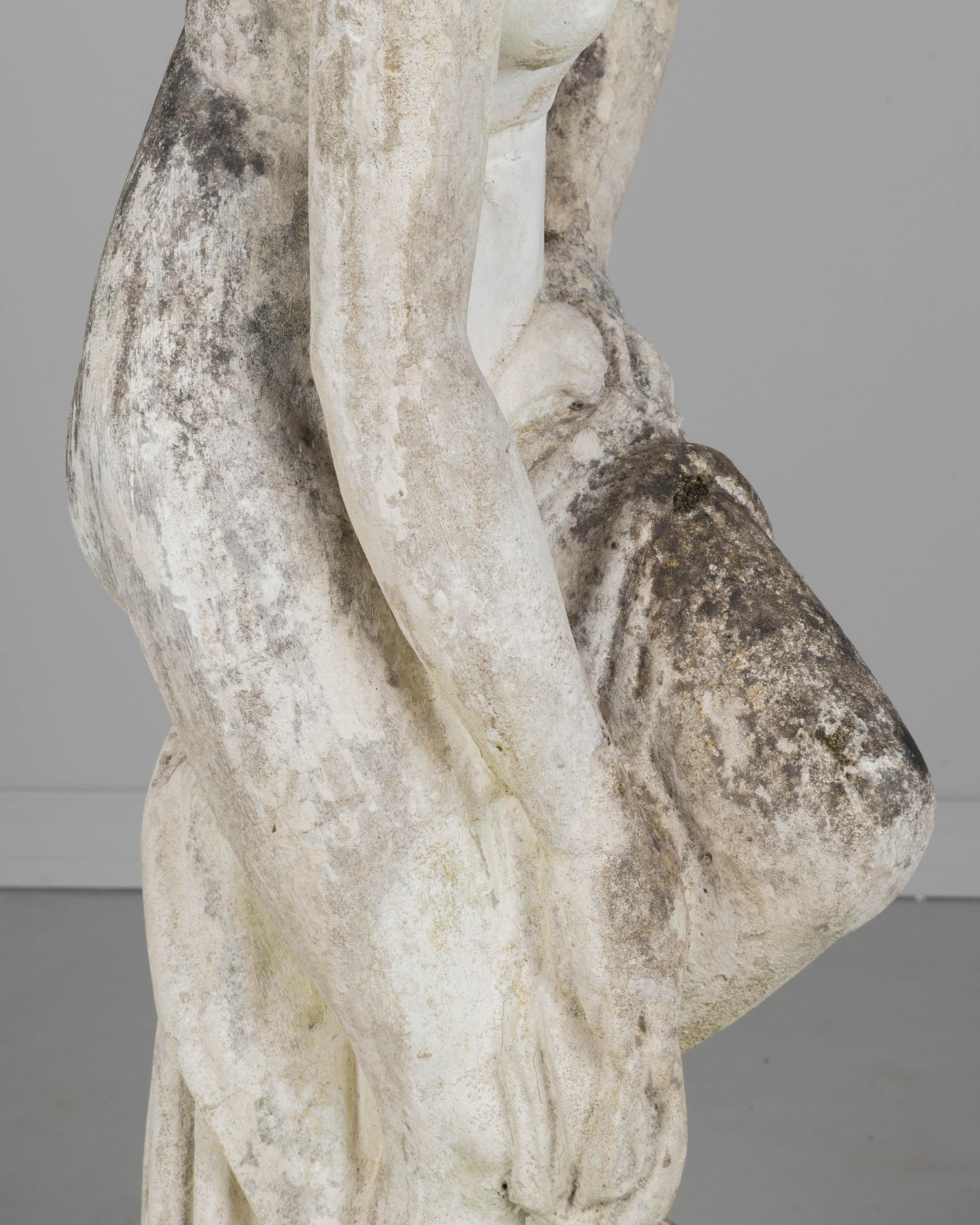 French Venus at the Bath Garden Statue For Sale 4