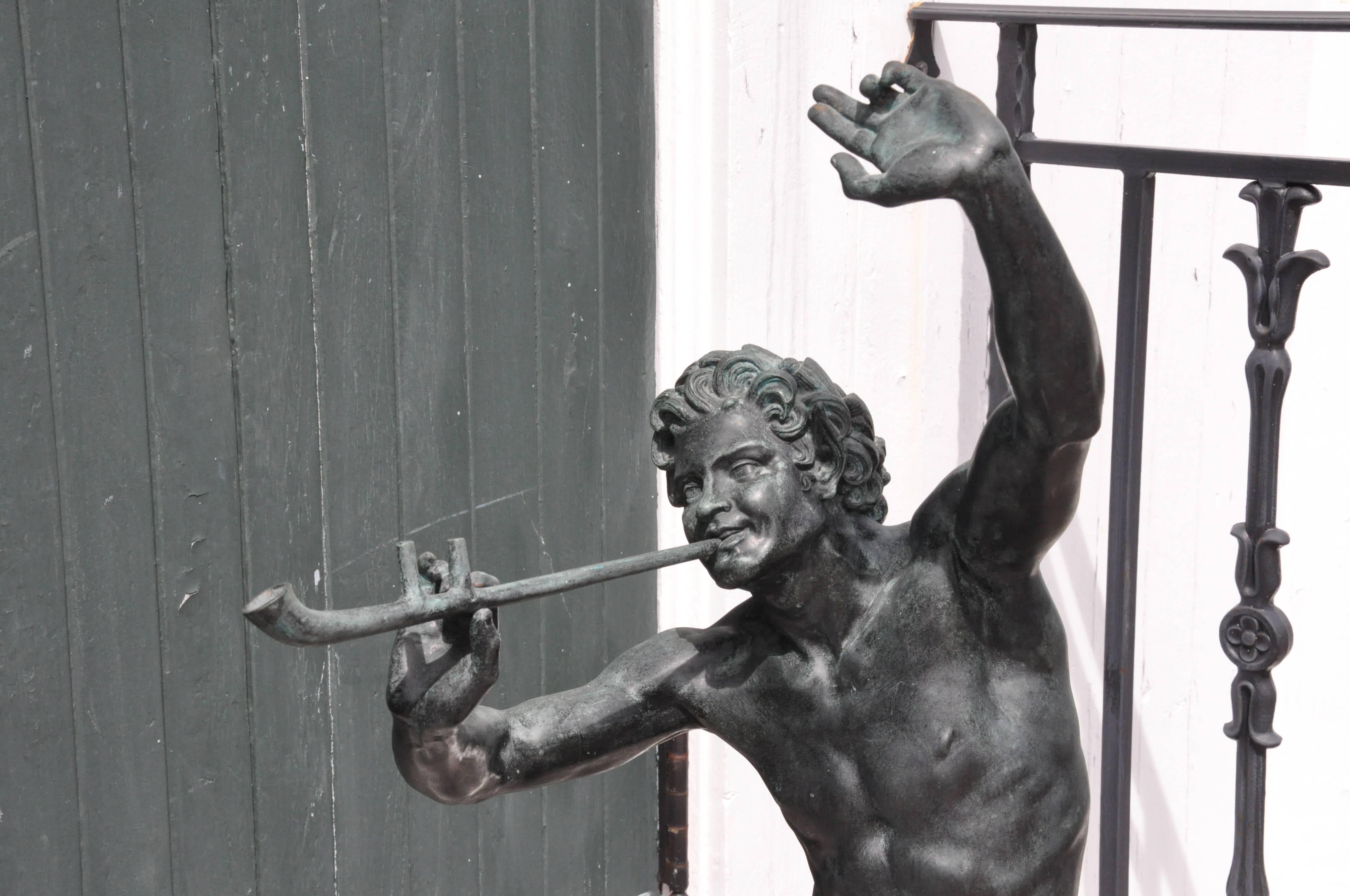 Patinated French Verdigris Bronze of the 