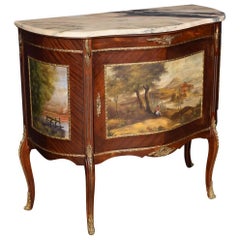 French Vernis Martin Painted Cabinet