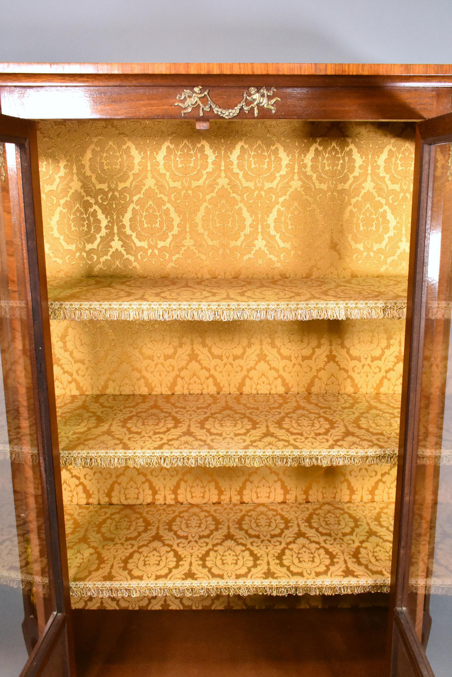 French Vernis Martin Style Vitrine For Sale 5