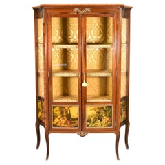 French Vernis Martin Style Vitrine