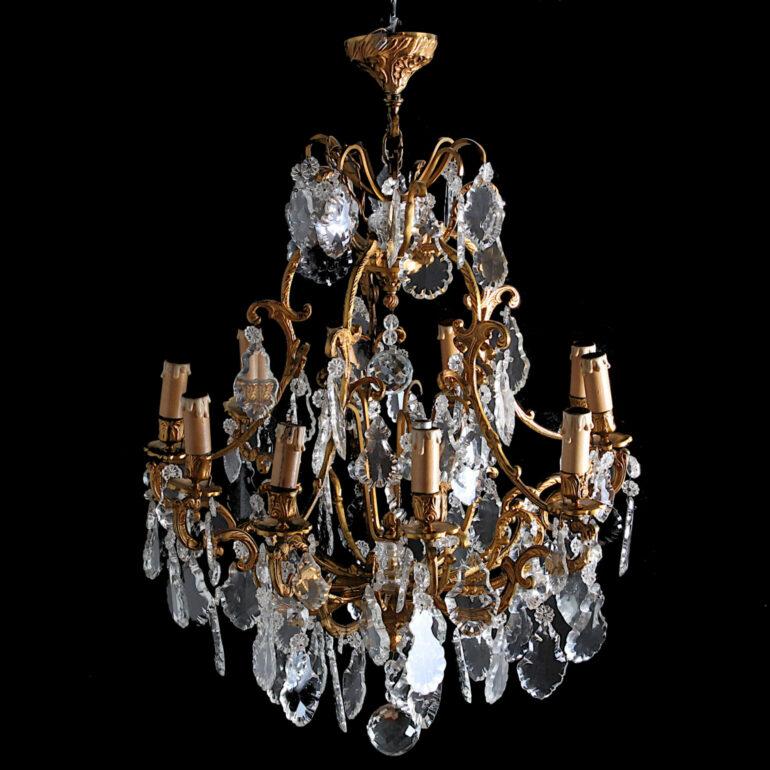 Late 19th Century French ‘Versailles’ Chandelier