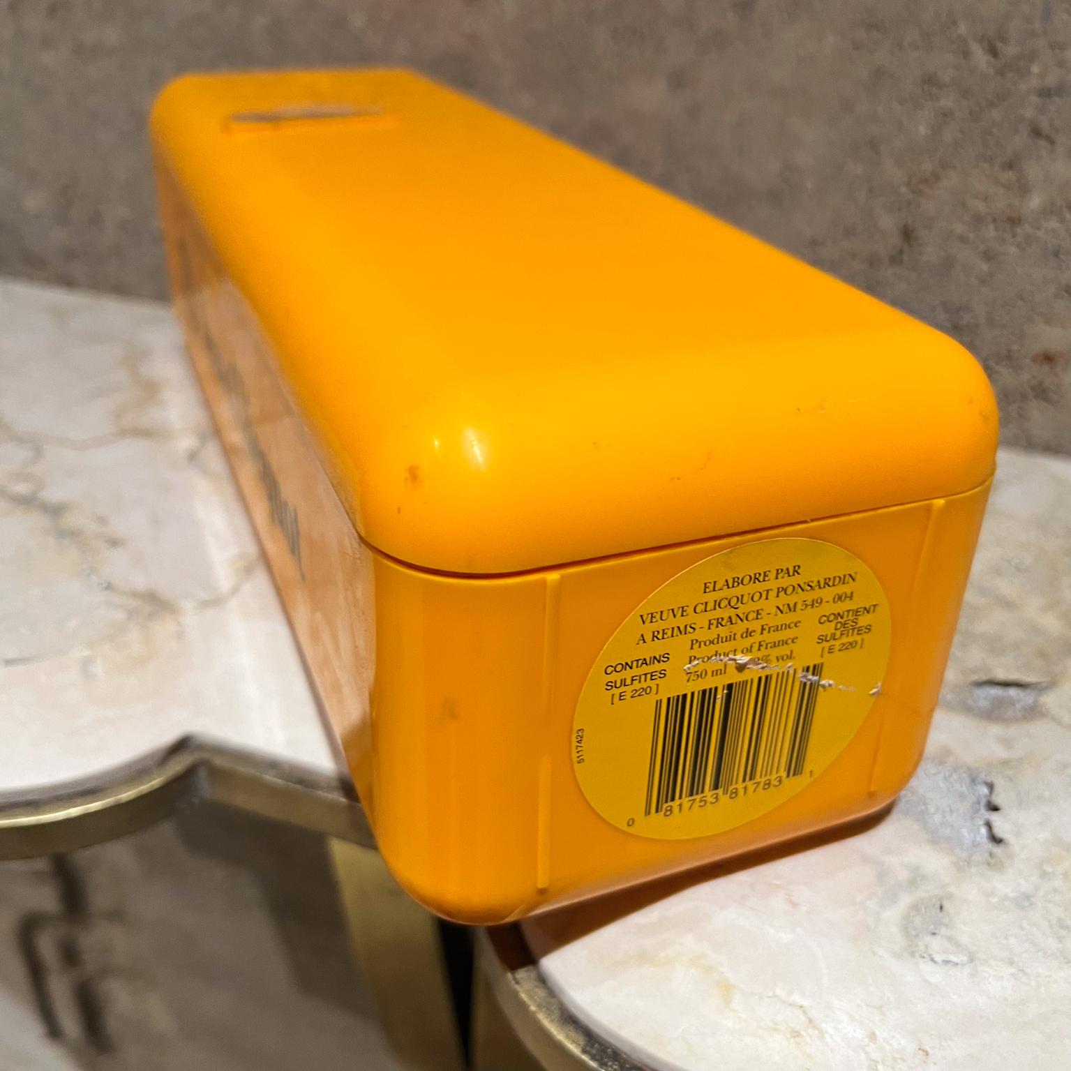 Acrylic French Veuve Clicquot Champagne Brut Cooler Fridge Case Box