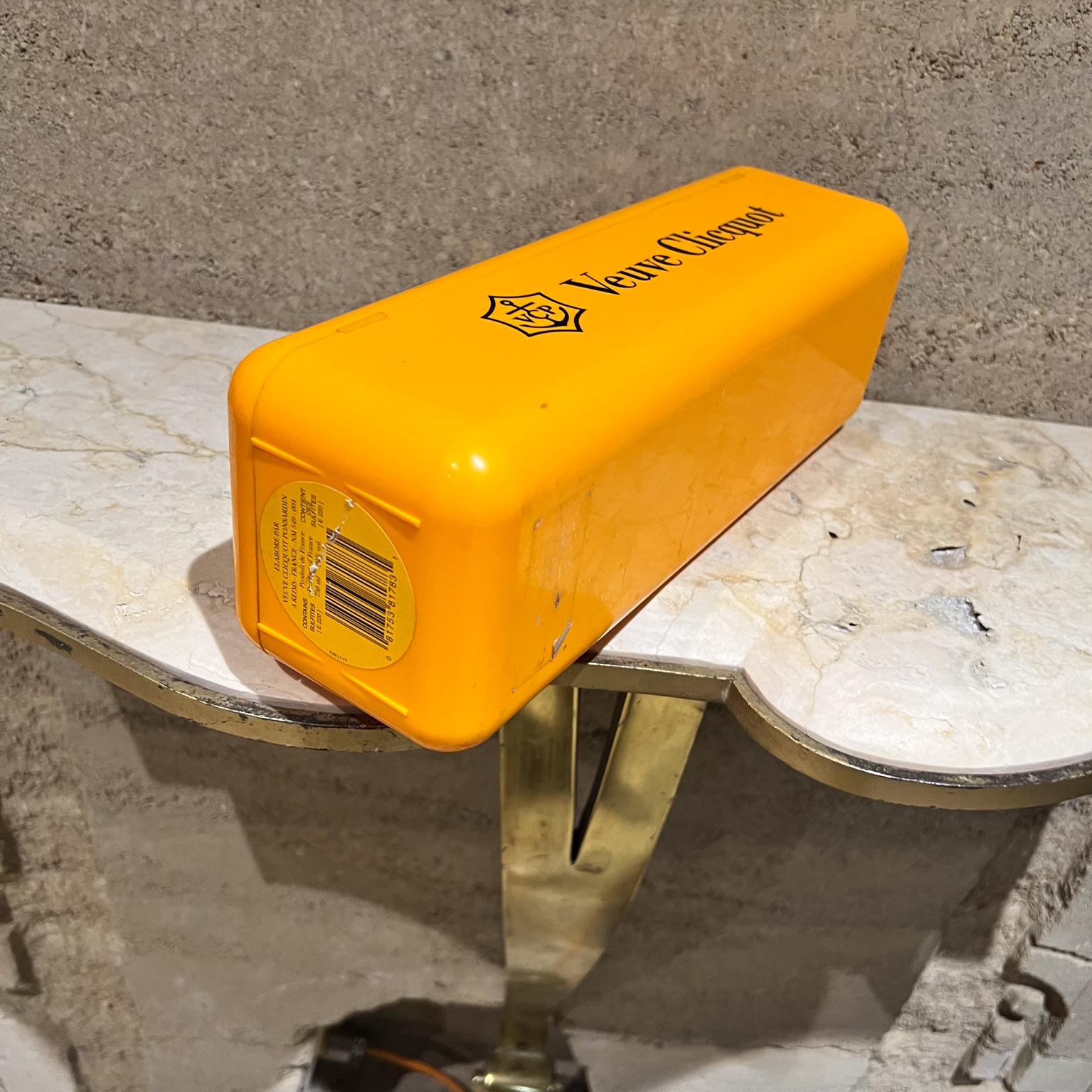 French Veuve Clicquot Champagne Brut Cooler Fridge Case Box 2