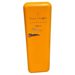 French Veuve Clicquot Champagne Brut Cooler Fridge Case Box