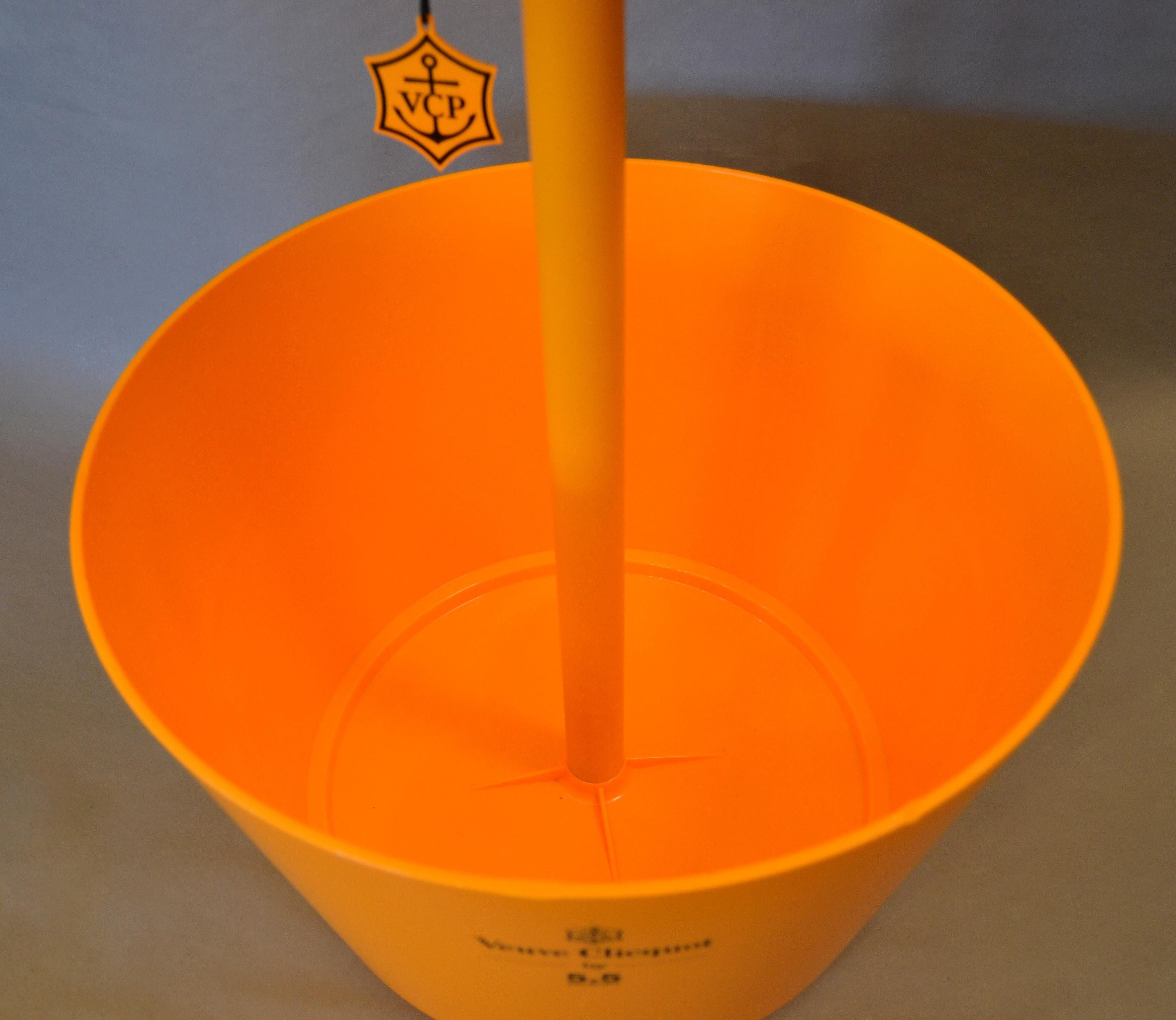 French Veuve Clicquot Ponsardin Champagne Cooler, Ice Bucket with Table Lamp 1