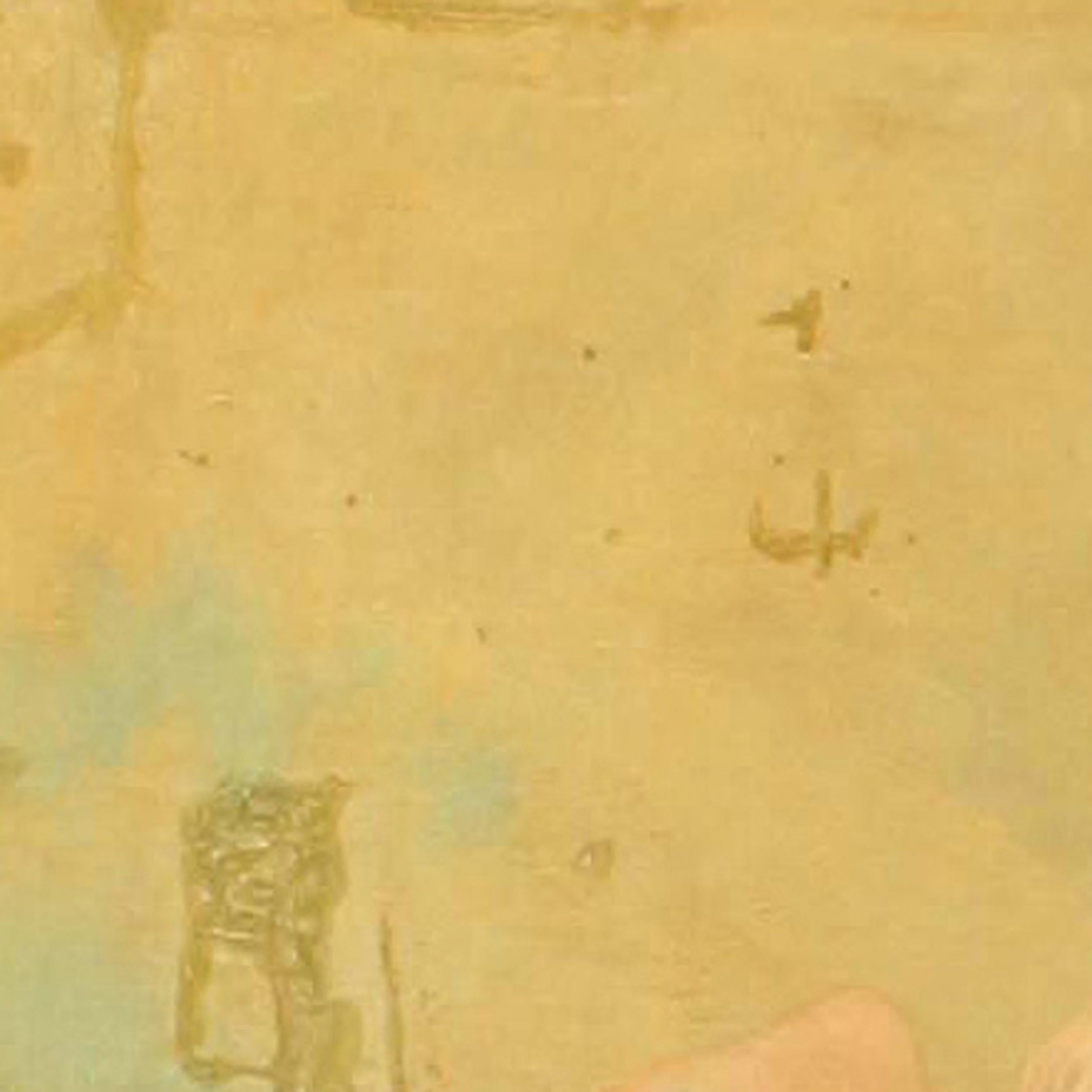 French Victorian 3 Cupids Painting In Good Condition For Sale In Queens, NY