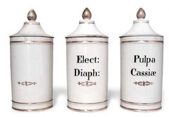 French Victorian Apothecary Jars