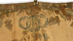 French Victorian Aubusson Floral Tapestry