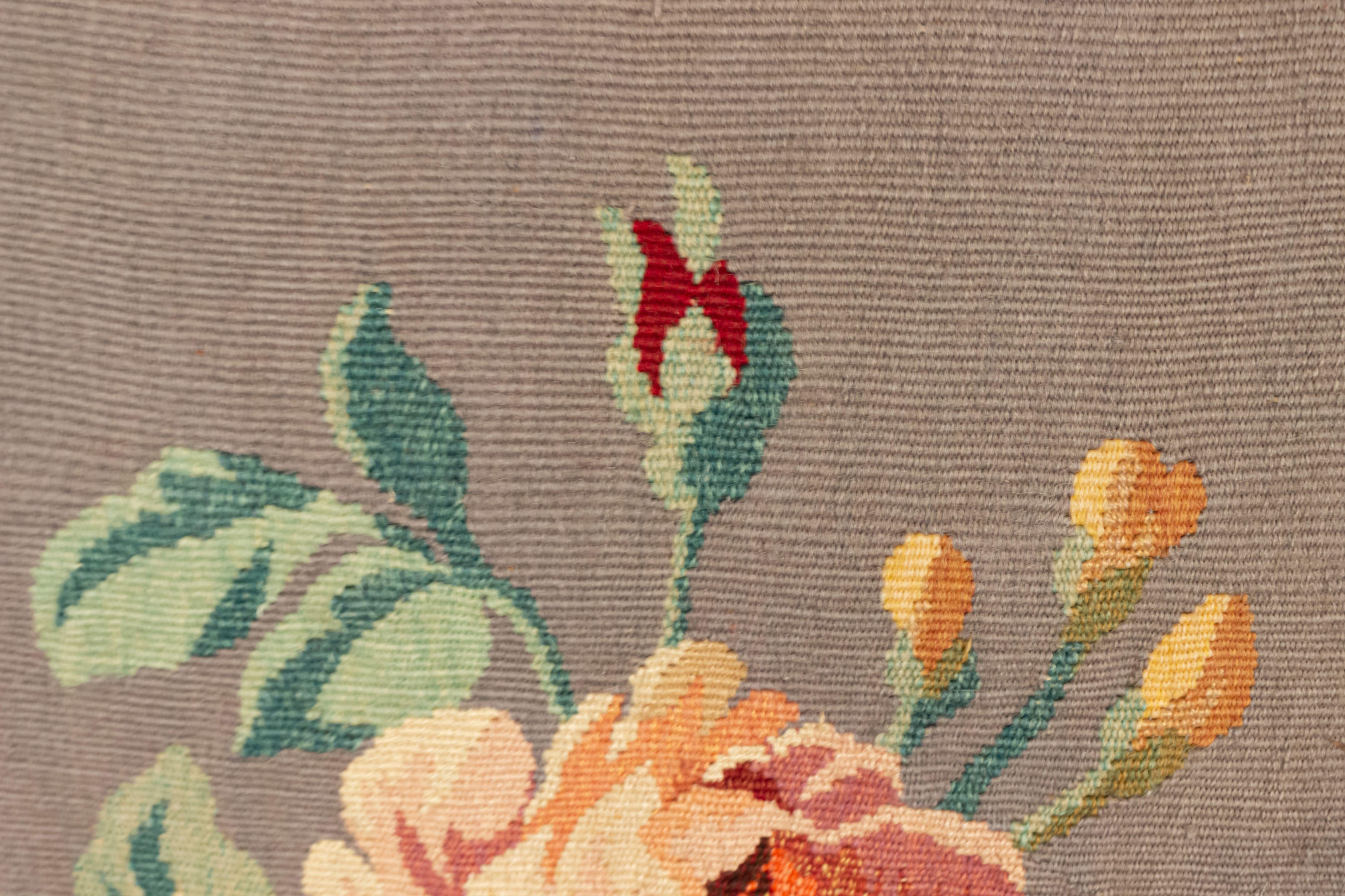 Cuscini Aubusson francesi vittoriani In condizioni buone in vendita a Queens, NY