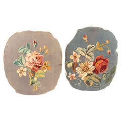 Oreillers d'Aubusson de style victorien français