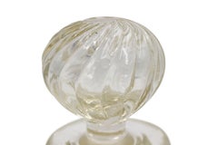 French Victorian Baccarat Style Glass Decanter