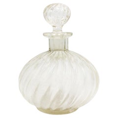 French Victorian Baccarat Style Glass Decanter