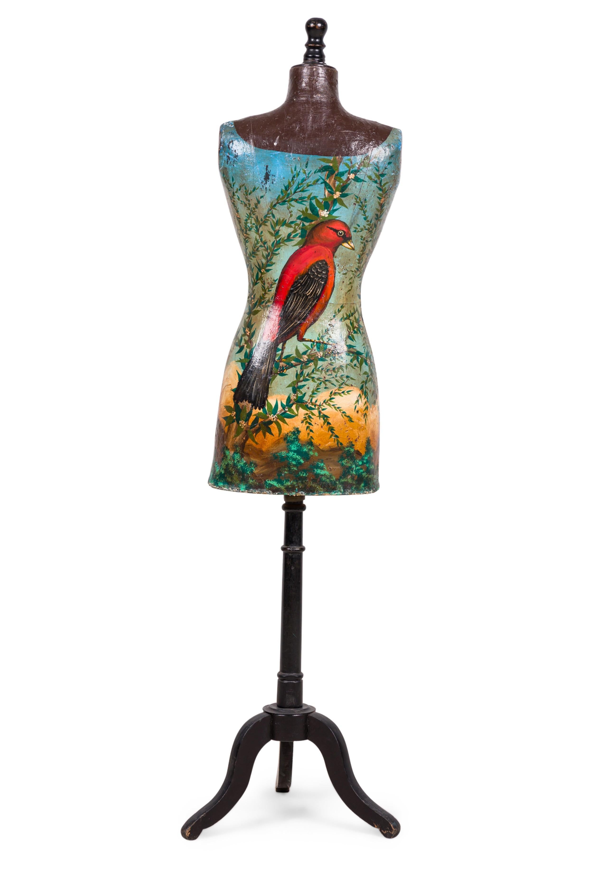 Francese Manichino vittoriano francese con design a forma di uccello in vendita