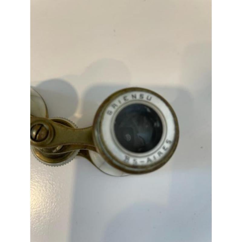 French Victorian Brass Opera Glasses For Sale 2