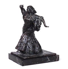 French Victorian Bronze Woman