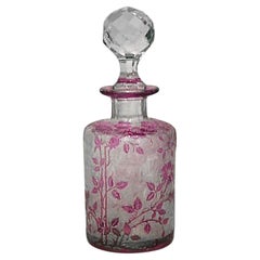 French Victorian Crystal Perfume Bottle