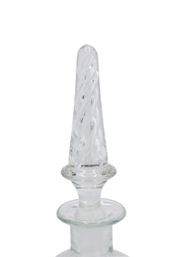 French Victorian Cut Crystal Decanters