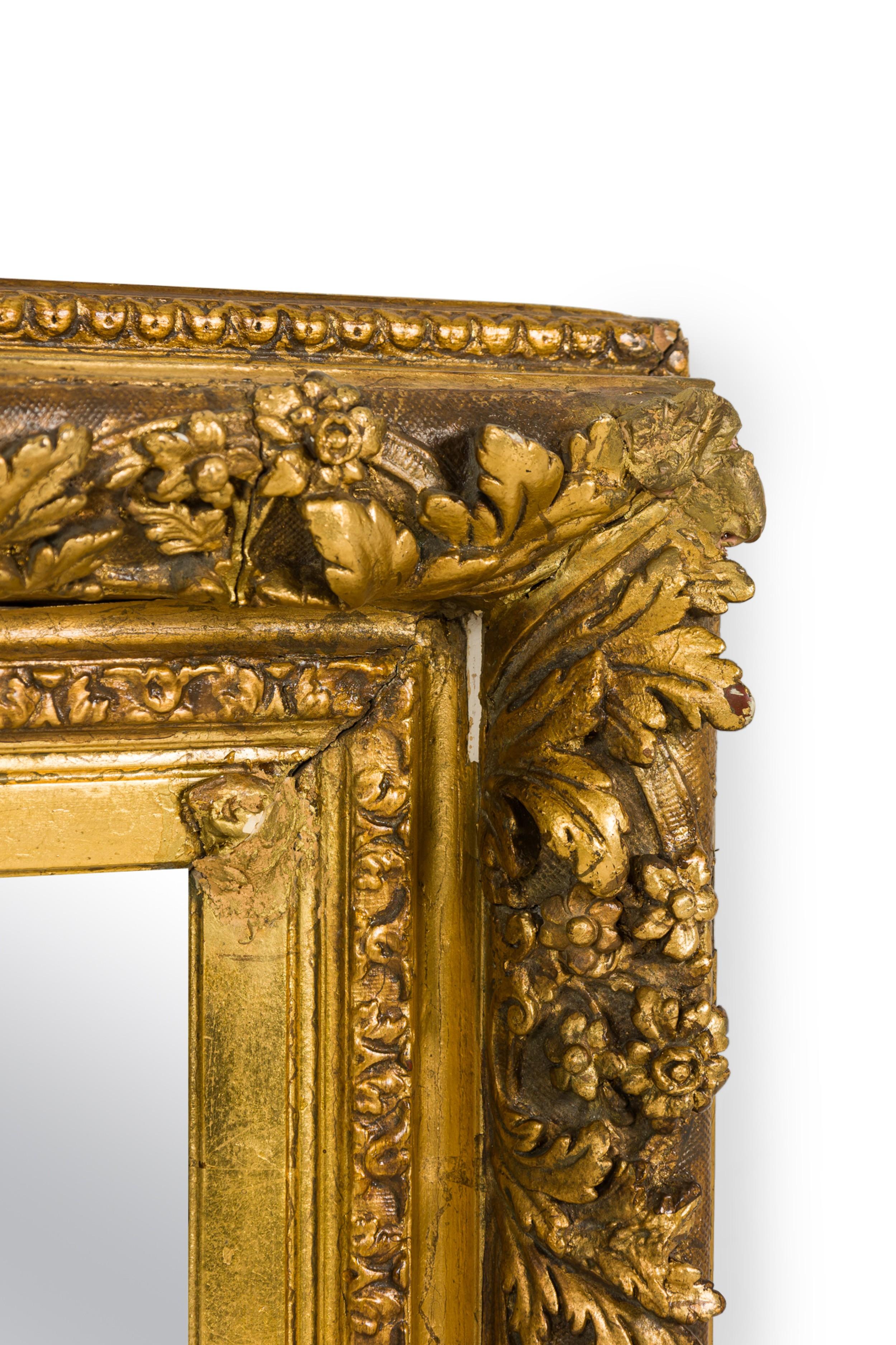 Victorien Miroir victorien doré en vente