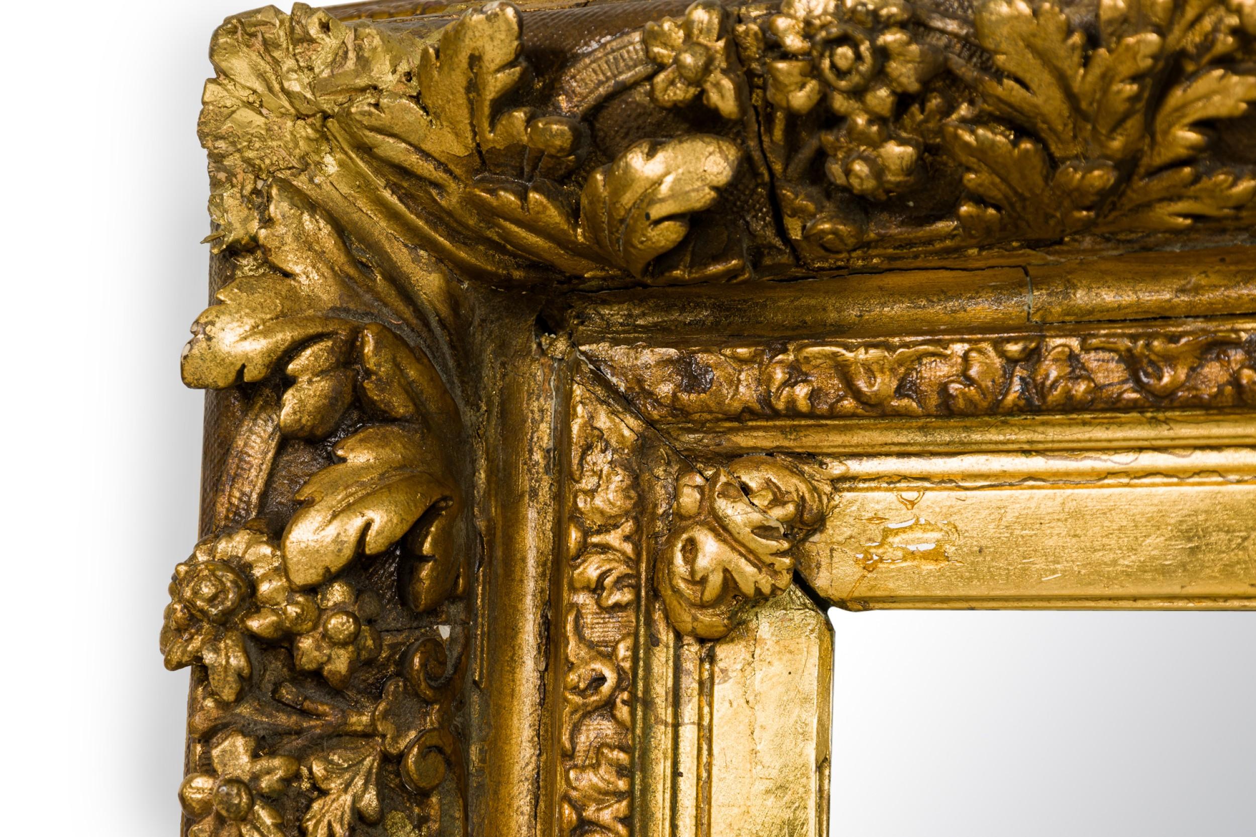 XIXe siècle Miroir victorien doré en vente