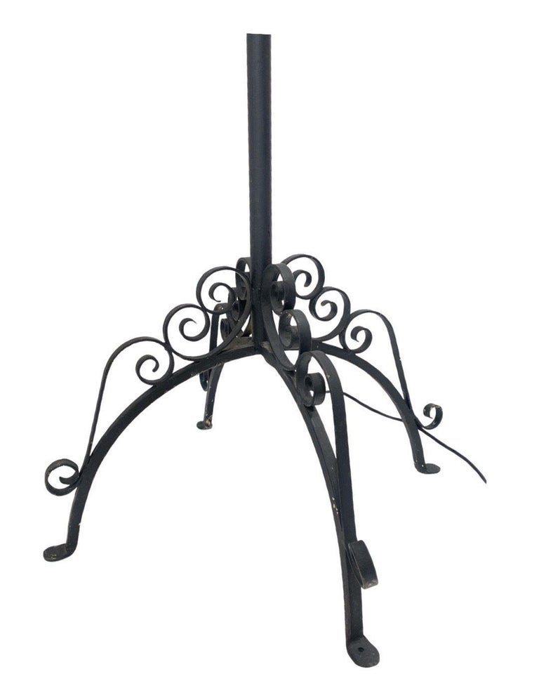 French Victorian Iron Candelabra For Sale at 1stDibs