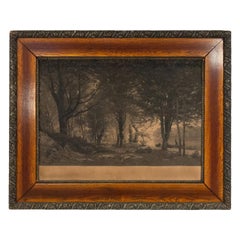 French Victorian Landscape "Le Matin"