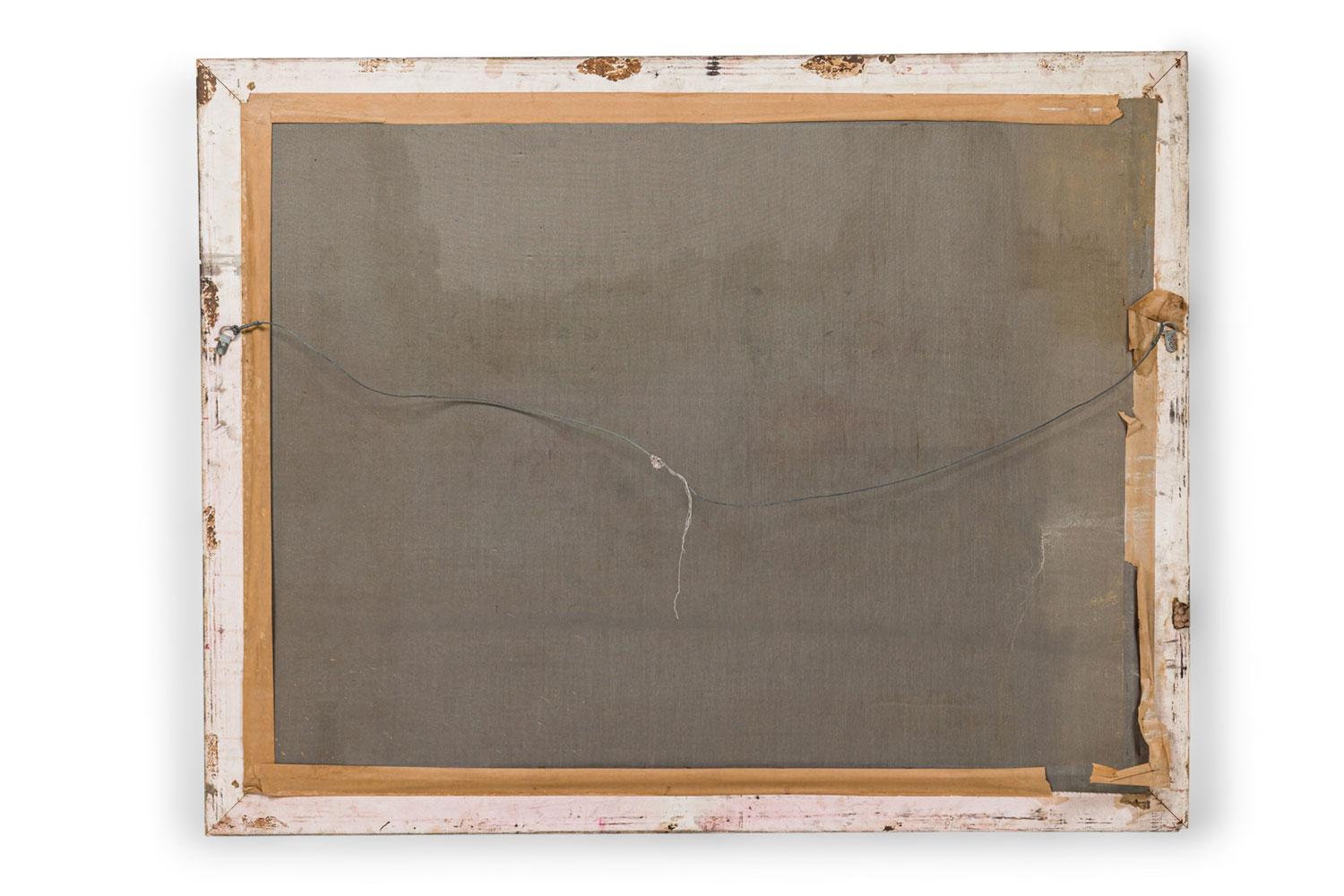 Tela Quadro vittoriano francese a olio su tela dal titolo: 