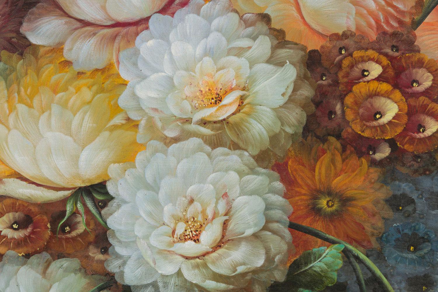 Französisch viktorianischen Öl auf Leinwand Gemälde mit dem Titel: 